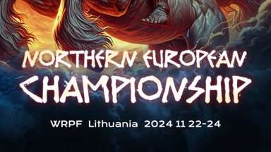 Tarptautinis jėgos trikovės čempionatas NORTHERN EUROPEAN CHAMPIONSHIP 2024