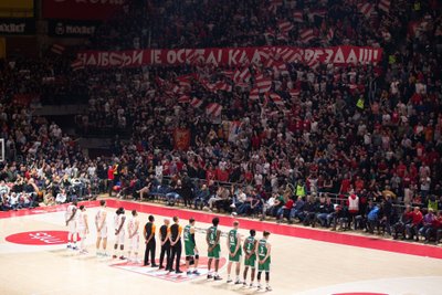 "Crvena zvezda" prieš "Žalgirį" / Foto: "Crvena zvezda" klubas