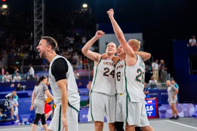 Olimpinis 3x3 krepšinio turnyras: Lietuva – Lenkija