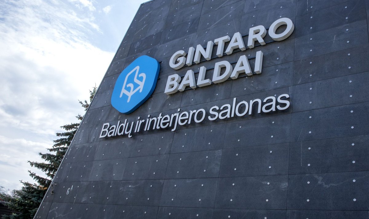 Gintaro baldai