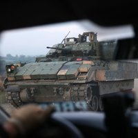 Karas Ukrainoje. Rusijos pajėgos įžengė į Časiv Jarą rytų Ukrainoje, teigia įvairūs šaltiniai