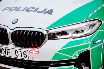 Naujų policijos automobilių BMW pristatymas