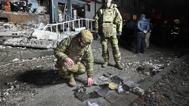 Karas Ukrainoje. Ukraina dronais atakavo rusų miestą