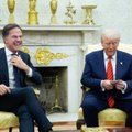 Rutte apie Trumpą: gerbiu jį, jis geras sąjungininkas