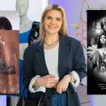 Influencerės Žuolytės vyro nugarą papuošė tatuiruotė su kitos moters atvaizdu: dabar miegosime trise