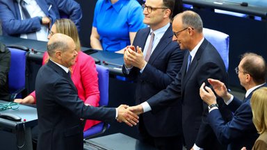 Merzas antruoju bandymu išrinktas Vokietijos kancleriu