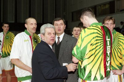 Rimas Kurtinaitis, Vladas Garastas, Jonas Kazlauskas