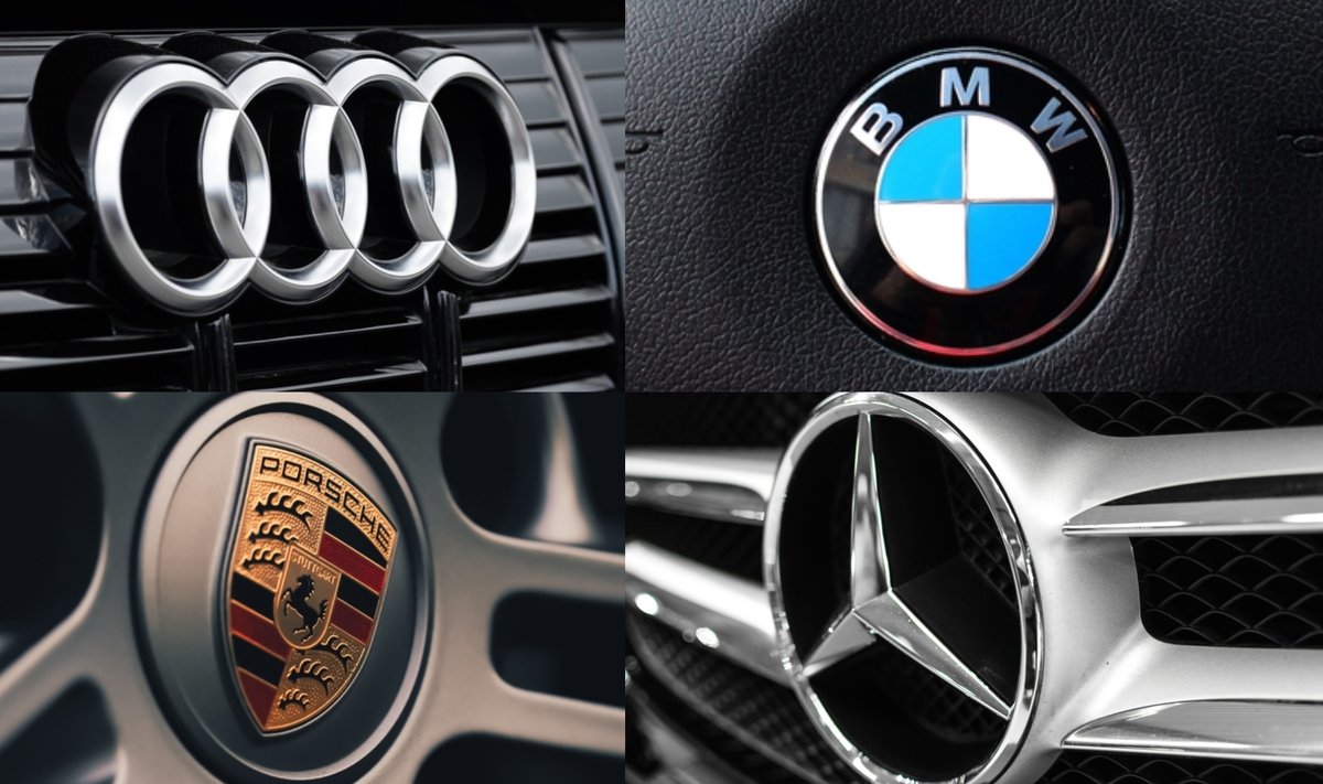 Audi, BMW, Porsche, Mercedes-Benz