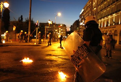 Protestai Graikijoje