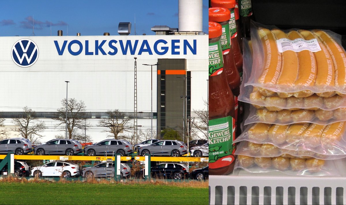 Volkswagen dešrelės
