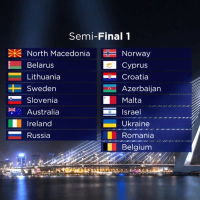 2021-ųjų metų "Eurovizijos" pusfinalis