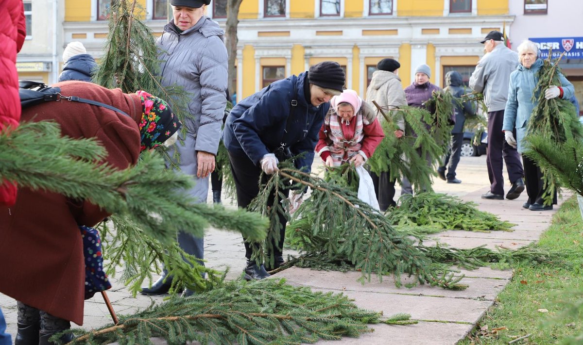 Dovanų lietus Panevėžyje