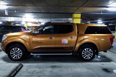 "Nissan Navara" parkavimo ypatumai