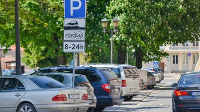 Parkingas Kauno senamiestyje