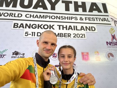 Mia Bazytė / FOTO: Lietuvos muaythai federacija