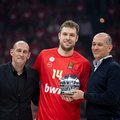 Lyderių charakteris: „Olympiakos“ klampiame ketvirtfinalio starte įveikė Europos karalius
