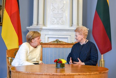 Angela Merkel ir Dalia Grybauskaitė