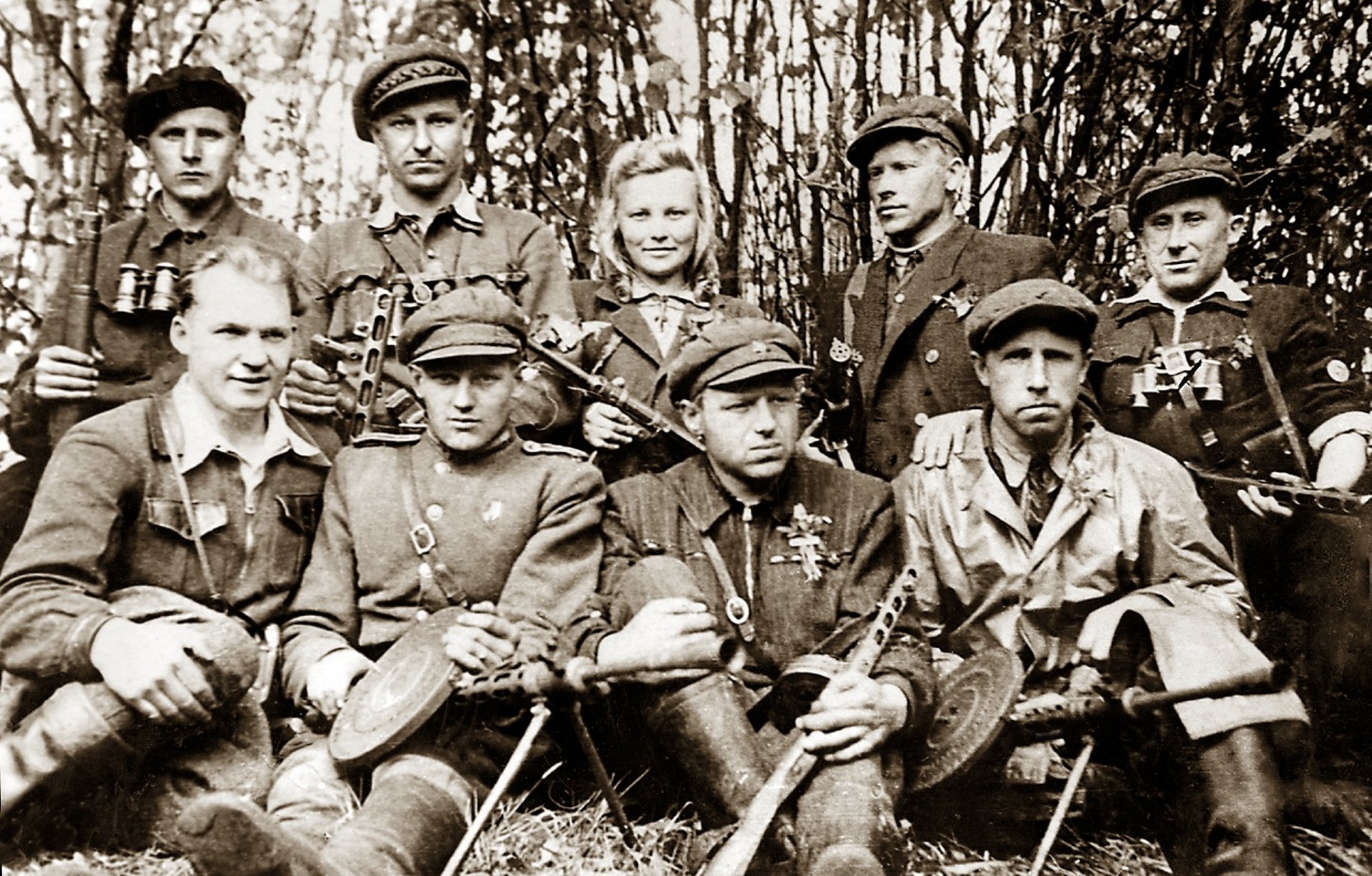 Remains of 11 post-war partisans, their supporters found