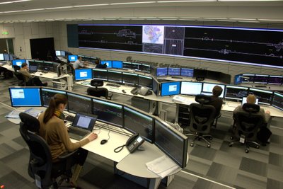 At the Lietuvos Geležinkeliai Traffic Control Centre