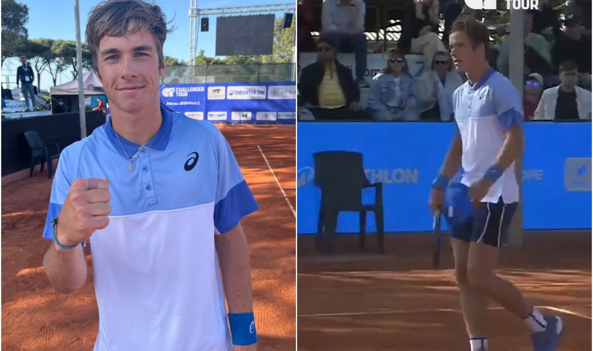 Vilius Gaubas - ATP "Challenger" serijos turnyro pusfinalyje