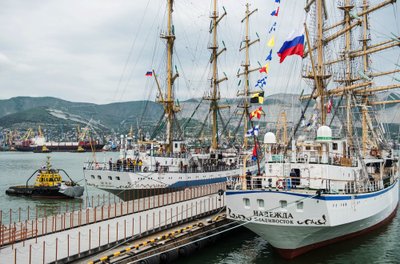 Novorosijsko uostas, Krasnodaro kraštas, Rusija