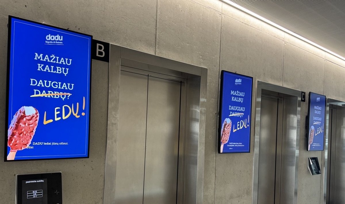 Skaitmeninė reklama verslo centruose – B2Screen galimybės - Delfi mokslas