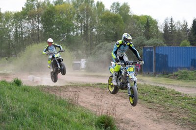 Šeštadienį Elektrėnų gatvėmis zuis motociklai: vyks – "Supermoto" lenktynės