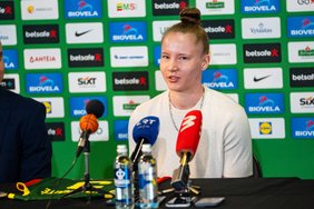 Pastiprinimas moterų rinktinėje: Europos čempionate rungtyniaus natūralizuota lietuvė