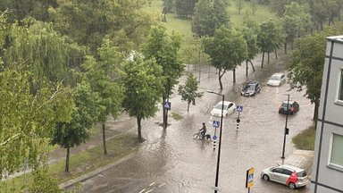 Skęsta dalis Lietuvos: tokios liūties nebuvo seniai