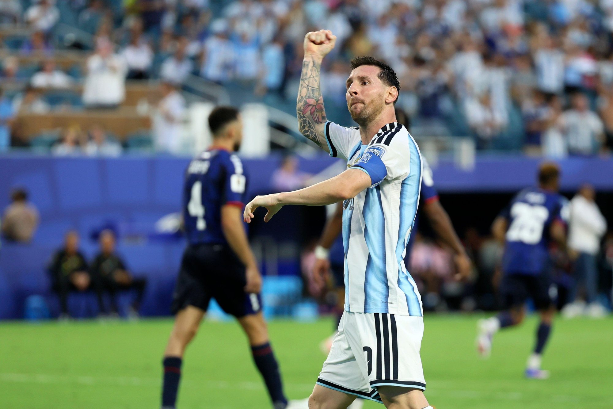 Footballer Messi donates money for restoration of areas near Madrid hit by fires