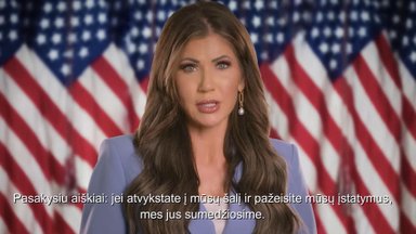 „Mes jus medžiosime“: kodėl JAV ambasada Lietuvoje pasidalino kontroversišku vaizdo įrašu