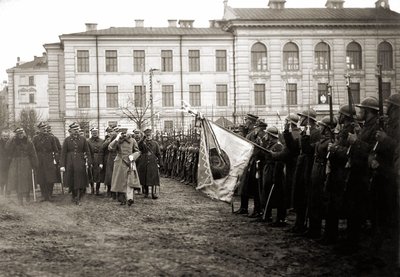 Pilsudskis Vilniuje Lukiškių aikštėje 1919