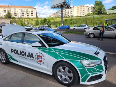 Kelių policijos reidas vilniuje