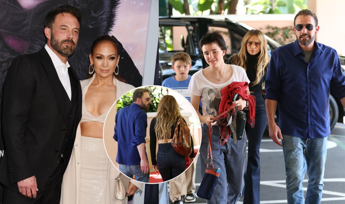 Benas Affleckas ir Jennifer Lopez