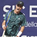 Varžovą į neviltį varęs Gaubas dramatiška pergale pradėjo prestižinį „Masters“ turnyrą Romoje