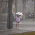 Šanchajų paralyžiavo galingiausias taifūnas per 75 metus