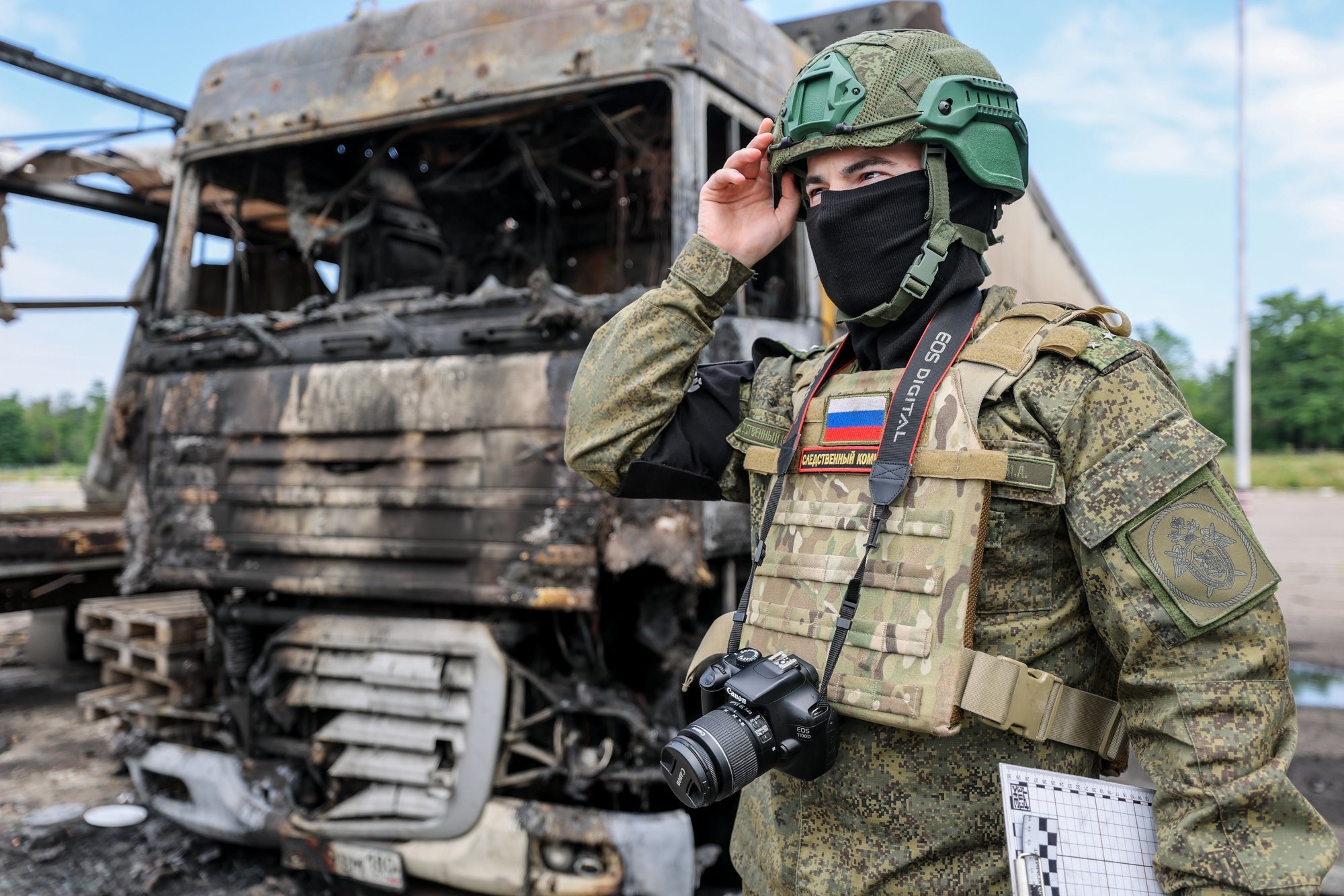 Ukrainian drone hits bus in Russia, kills five, injures 23