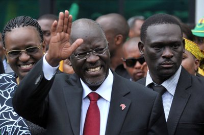 Tanzanijos prezidentas Johnas Magufuli 