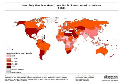 Globali svorio (KMI) statistika pagal PSO