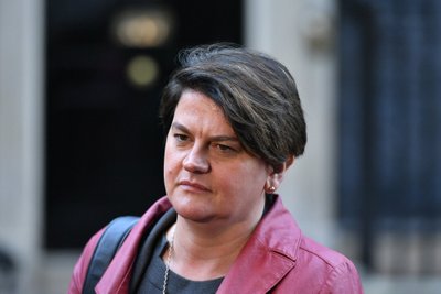 Šiaurės Airijos unionistų partijos lyderė Arlene Foster