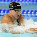 Meilutytei skaudėjo raumenis, kepurėlės nuotykio užgaišintai Teterevkovai teko pasijaudinti