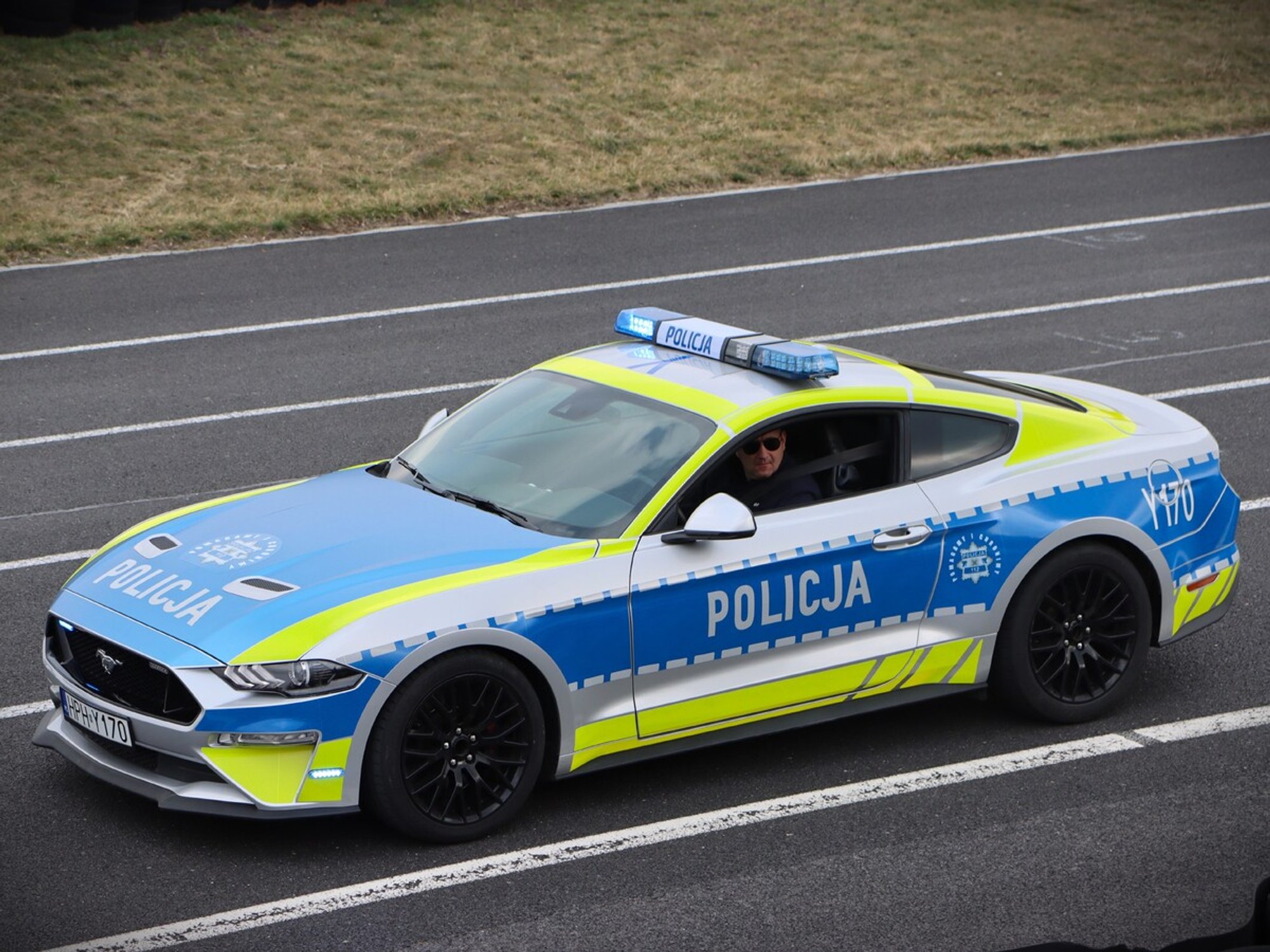 Drunk driver's 'Mustang' harnessed by Polish police - what's special about it?