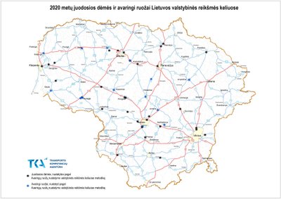 2020 m. juodųjų dėmių žemėlapis