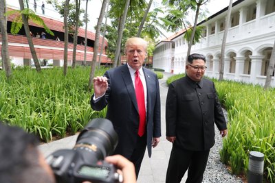 Donaldas Trumpas, Kim Jong Unas