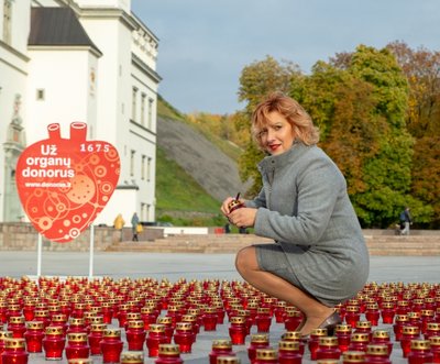 Asociacijos „Gyvastis” prezidentė Aušra Degutytė.