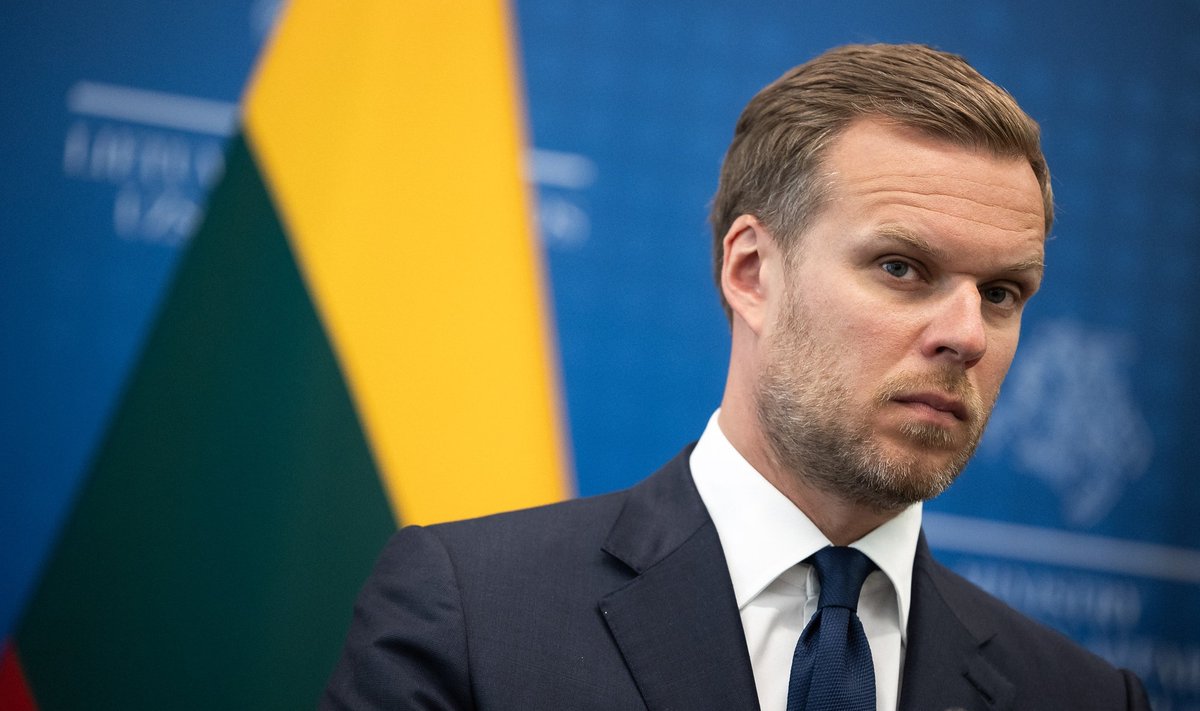 Foreign Minister Gabrielius Landsbergis