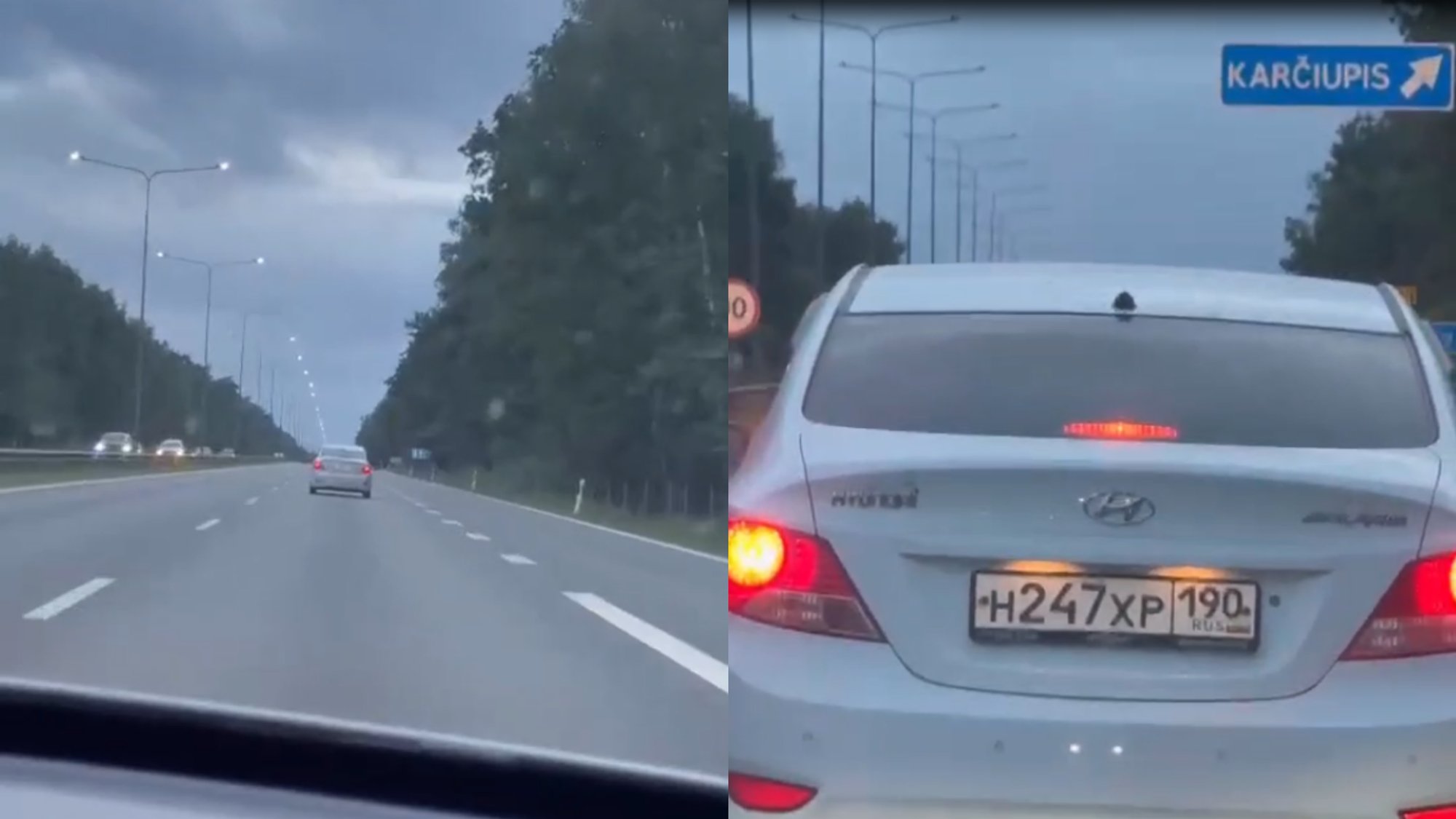 Lithuanian Driver Angered by Russian-Plated Car, Questions Police Inaction
