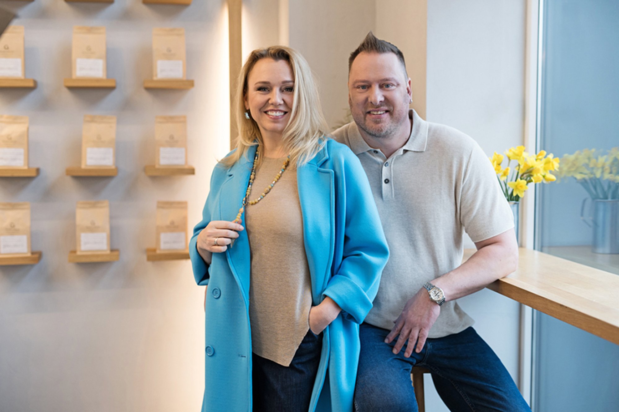 Vilius Tarasovas admits he irritates wife Violeta by talking too much