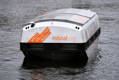 Amsterdame pradedamas autonominės valties Roboat projektas.