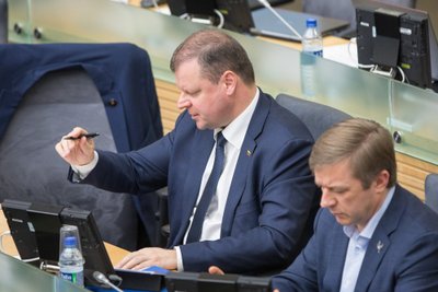 Saulius Skvernelis, Ramūnas Karbauskis